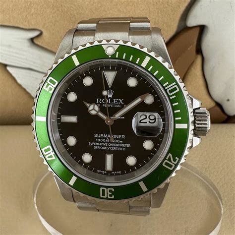 quotazioni rolex submariner ghiera verde|Acquista Rolex Submariner Verde su Chrono24.